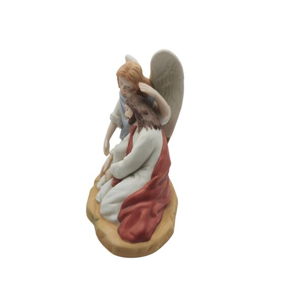 Homco 1998 With These Wings Jesus Guardian Angel Figurine Religious Decor 88431 - Picture 5 of 8